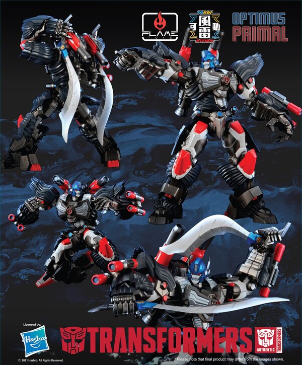 optimus primal flame toys